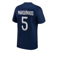 Fotbalové Dres Paris Saint-Germain Marquinhos #5 Domácí 2022-23 Krátký Rukáv